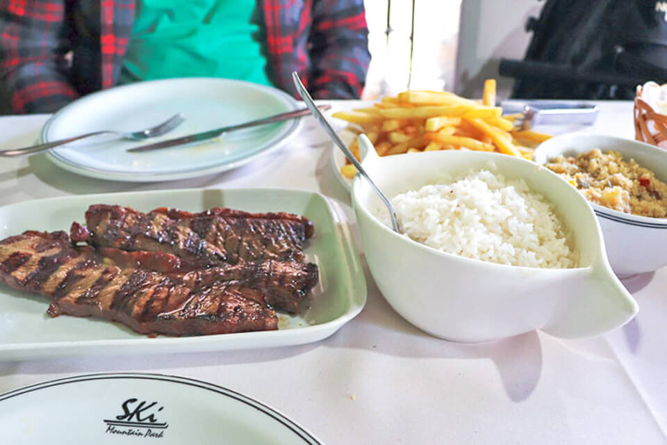 Onde comer em São Roque? Restaurante argentino no Ski Moutain Park