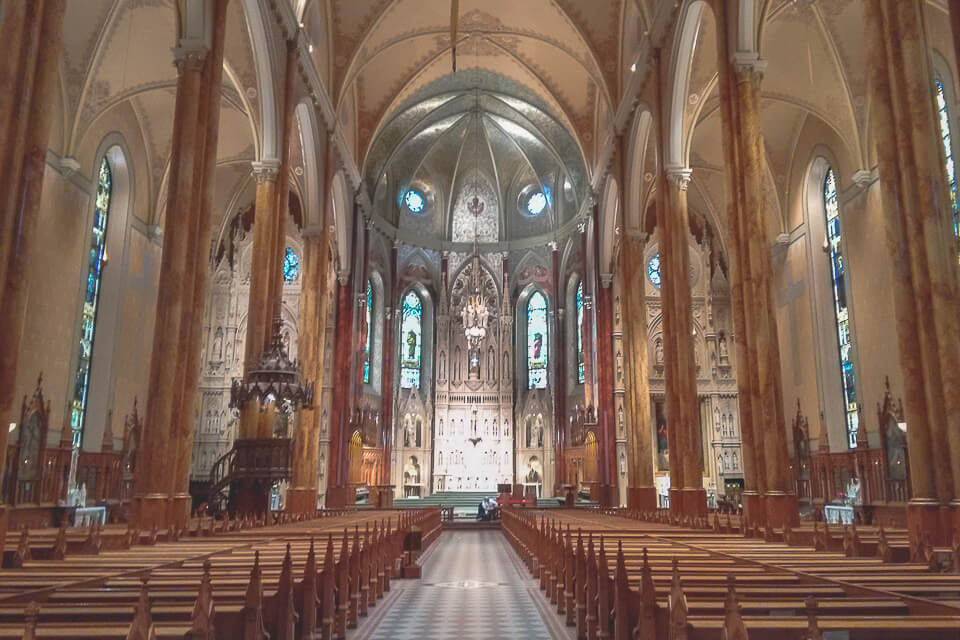 O que fazer em Montreal? St. Patrick's Basilica
