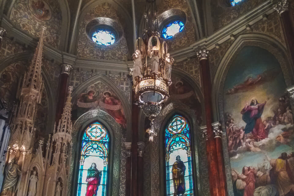 Decoração da St. Patrick's Basilica