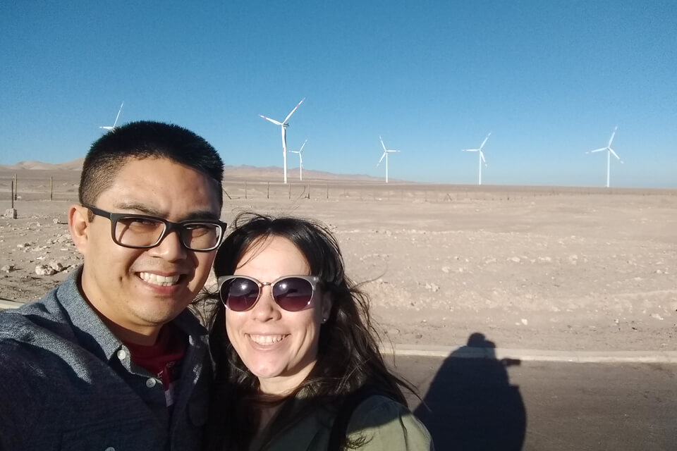 Como ir de Calama a San Pedro de Atacama - Parque de energia eólica de Calama