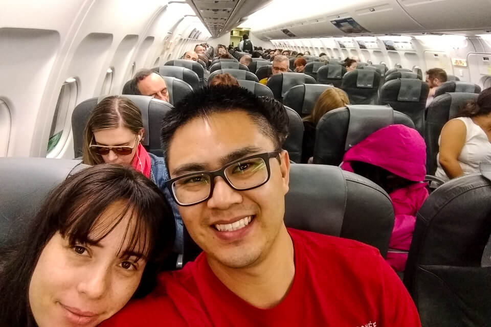 Como é o voo da Sky Airlines de Santiago para o Atacama