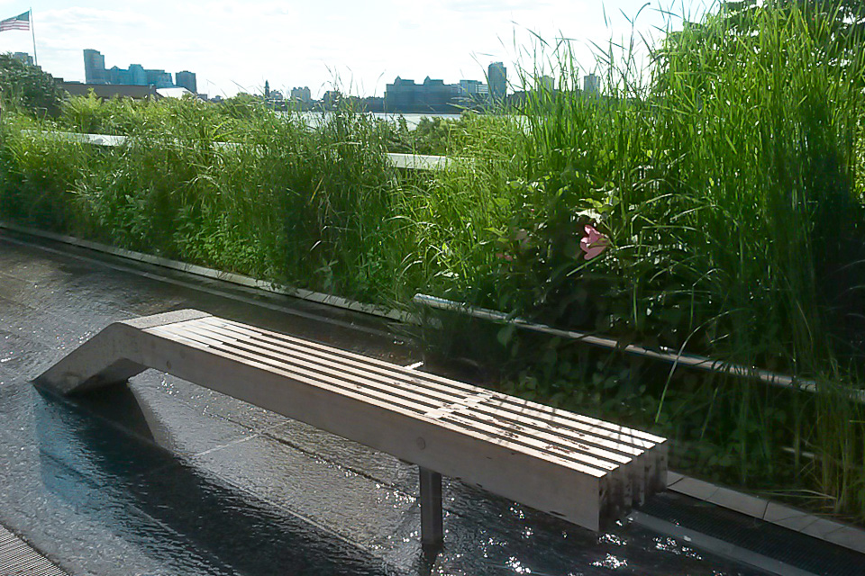The High Line Park é um dos principais pontos turísticos de Nova York 