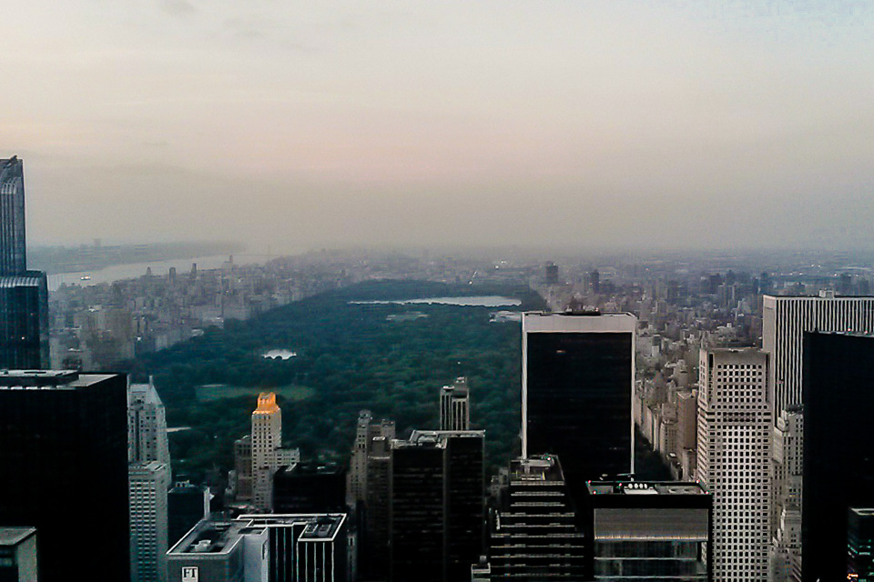 Top of the Rock no Rockefeller Center é um dos principais pontos turísticos de Nova York 