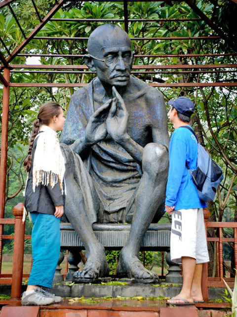 Tour sobre a história de Gandhi