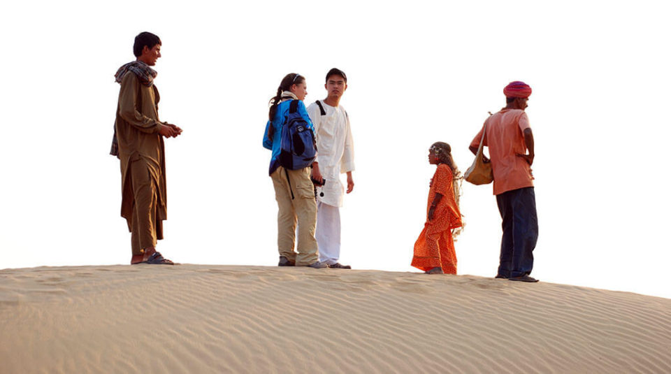 Como é o passeio pelo deserto de Jaisalmer
