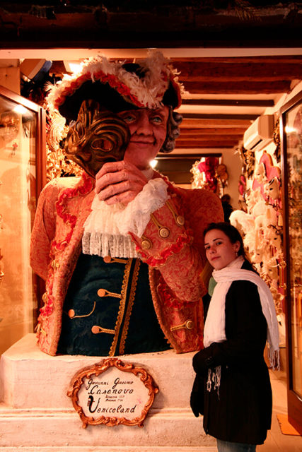 Carnaval em Veneza Itália tradicionais mascaras
