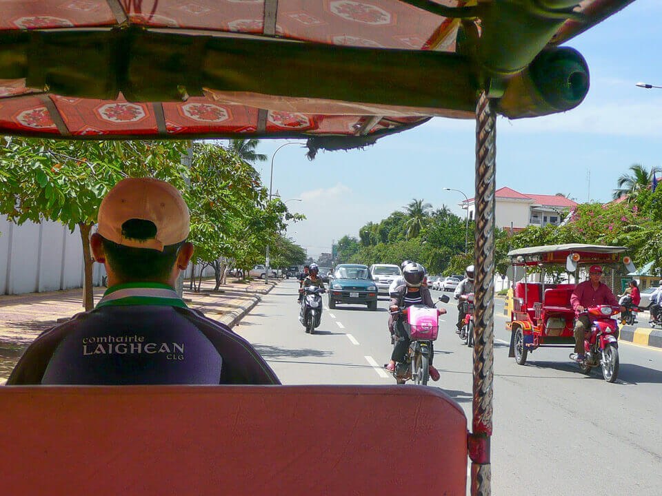 como andar em Phnom Phen