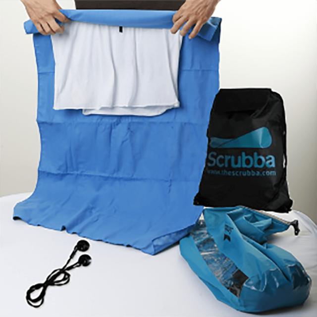 Review de equipamento The Scrubba Wash Bag